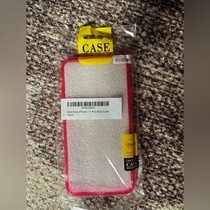 Hot Pink Silicon iPhone 11 Pro Max Case
